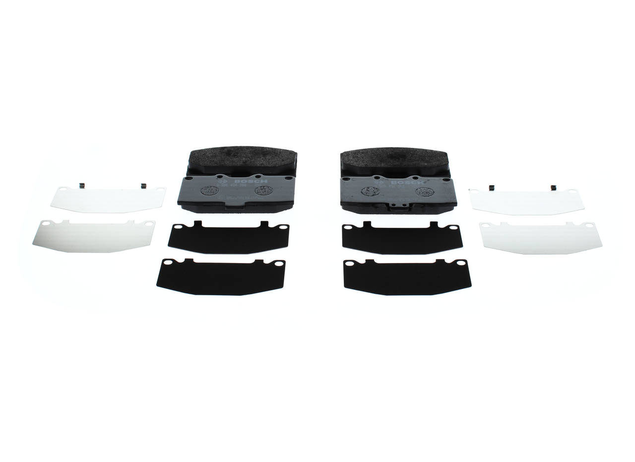Brake Pad Set, disc brake - 0 986 494 398 BOSCH