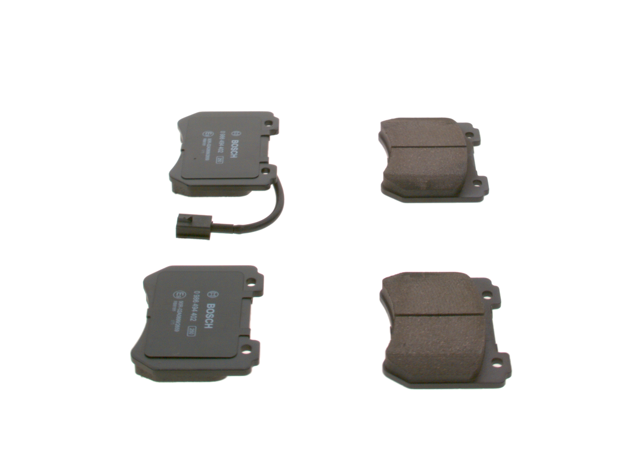 Brake Pad Set, disc brake - 0 986 494 402 BOSCH