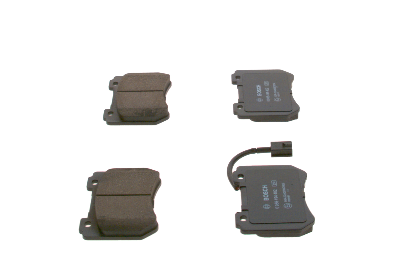 Brake Pad Set, disc brake - 0 986 494 402 BOSCH