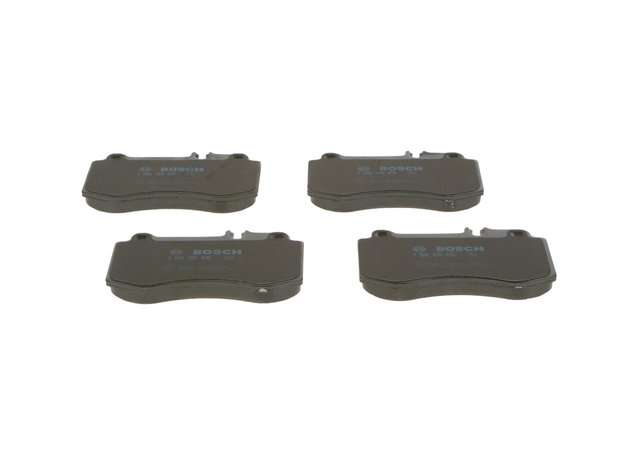 Brake Pad Set, disc brake - 0 986 494 405 BOSCH