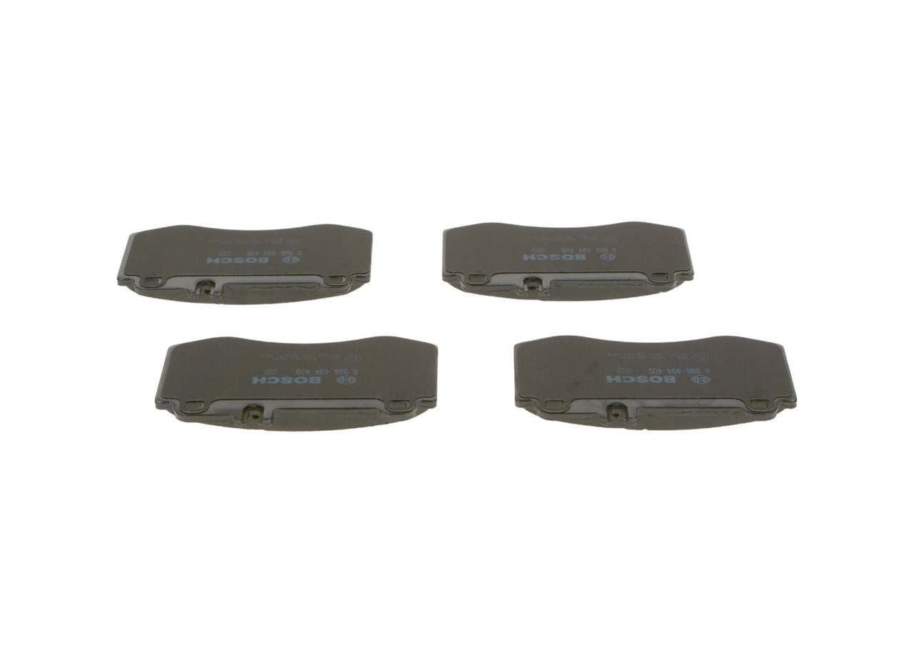 Brake Pad Set, disc brake - 0 986 494 405 BOSCH