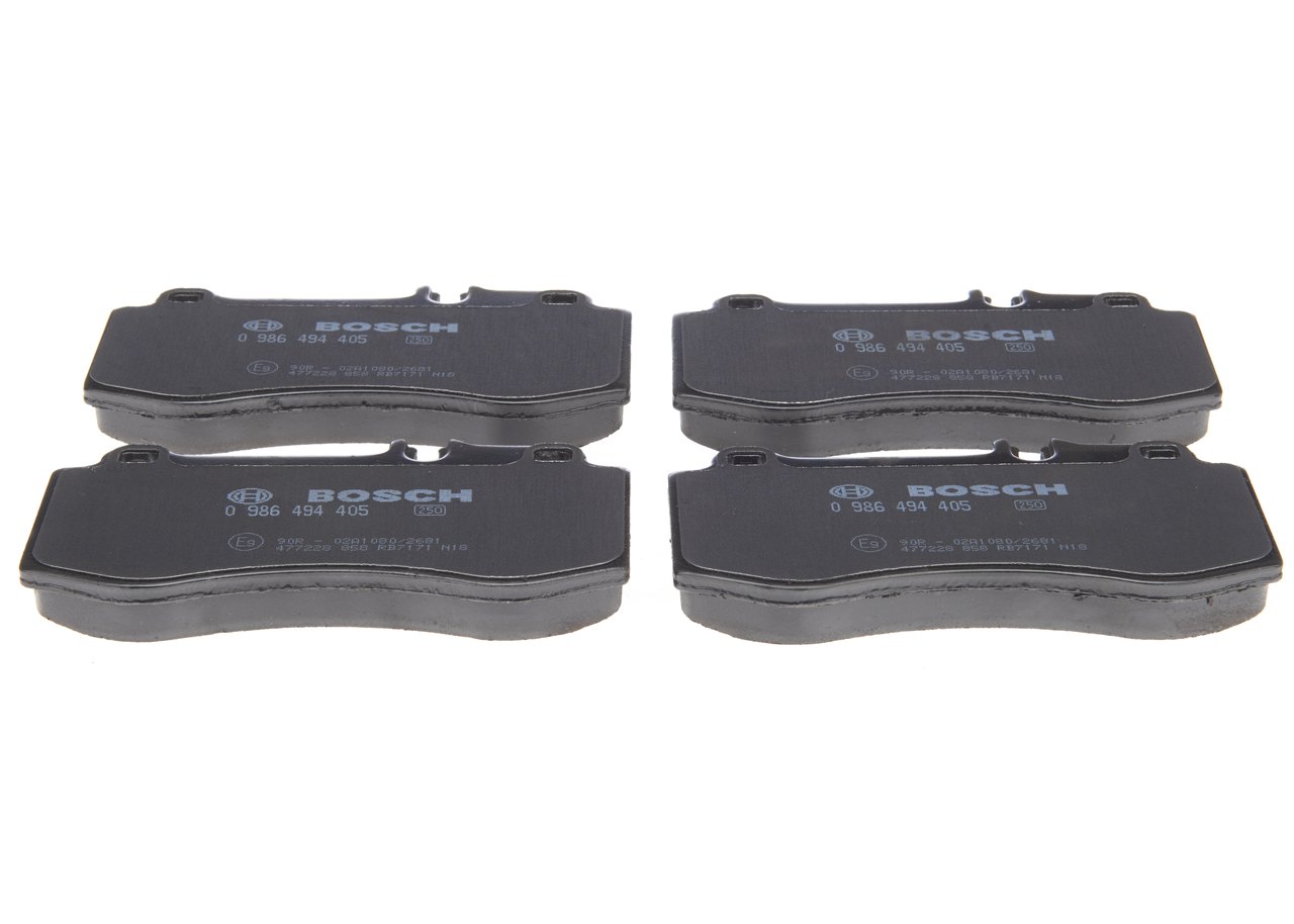 Brake Pad Set, disc brake - 0 986 494 405 BOSCH