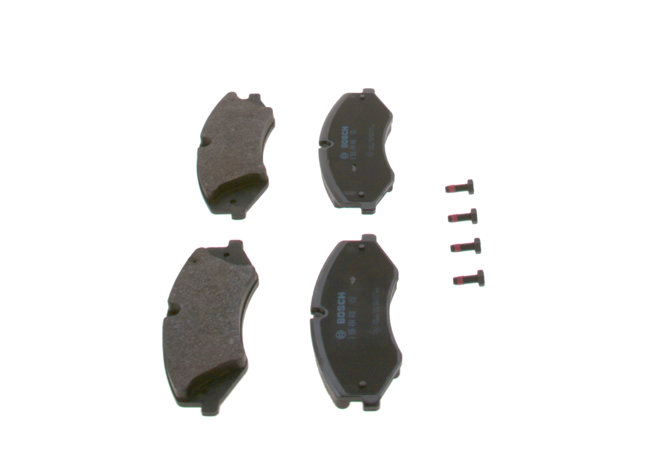 Brake Pad Set, disc brake - 0 986 494 408 BOSCH