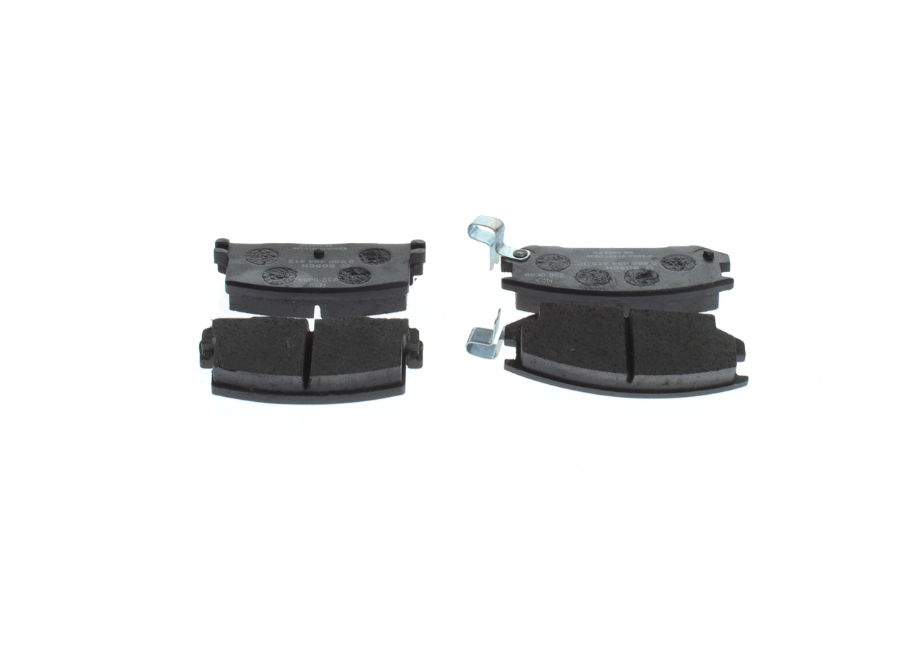 Brake Pad Set, disc brake - 0 986 494 412 BOSCH