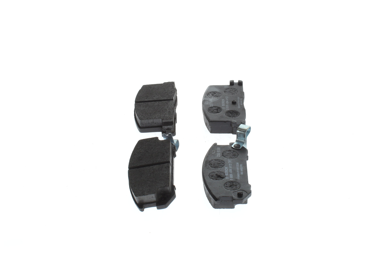 Brake Pad Set, disc brake - 0 986 494 412 BOSCH