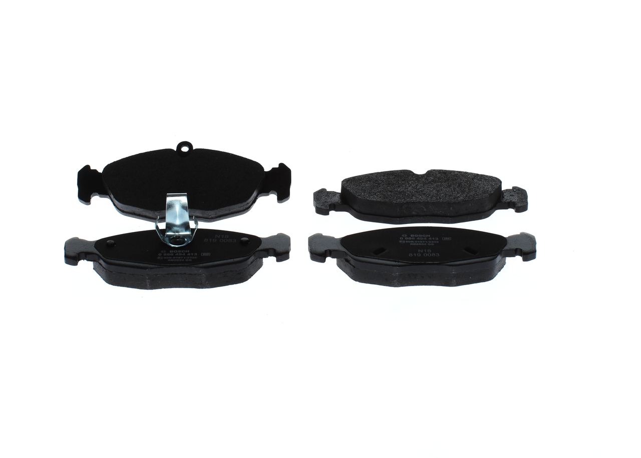 Brake Pad Set, disc brake - 0 986 494 413 BOSCH