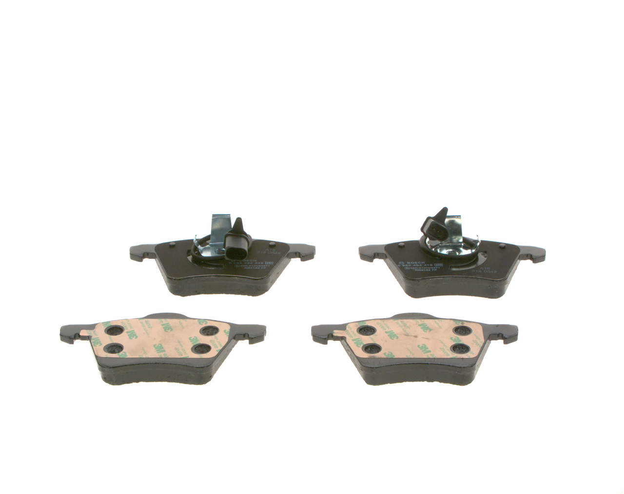 Brake Pad Set, disc brake - 0 986 494 415 BOSCH