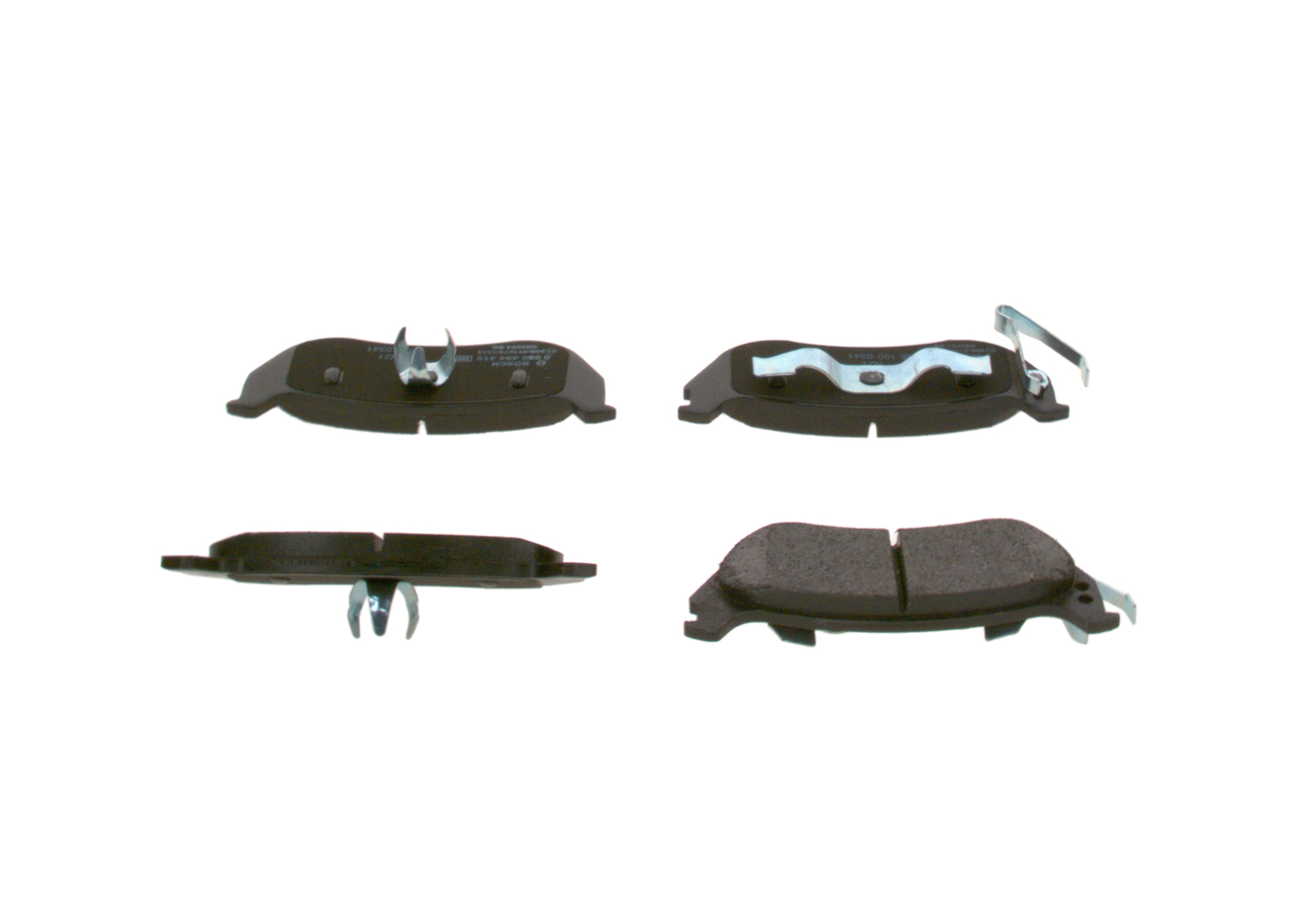 Brake Pad Set, disc brake - 0 986 494 419 BOSCH