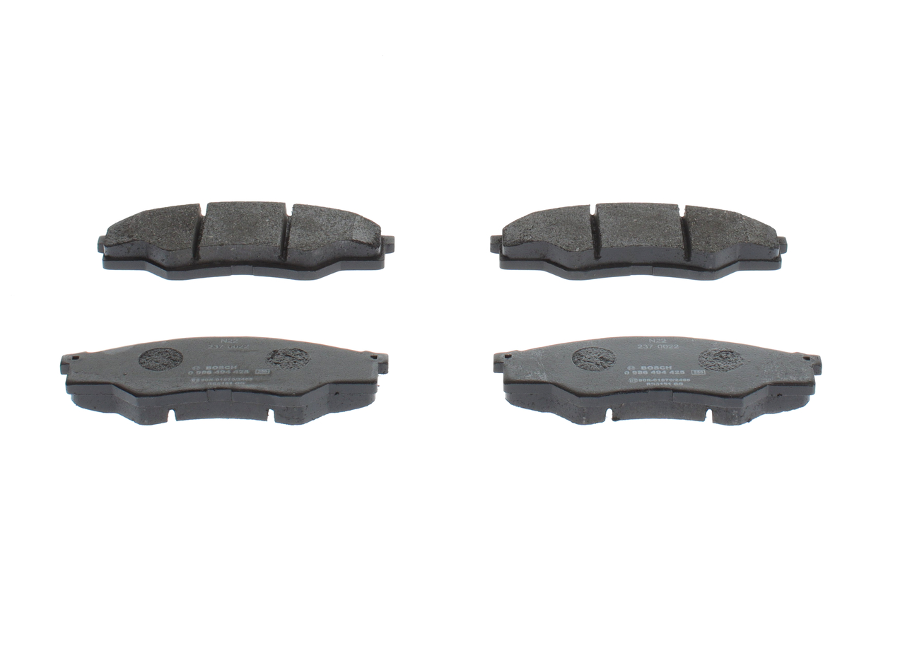 Brake Pad Set, disc brake - 0 986 494 425 BOSCH