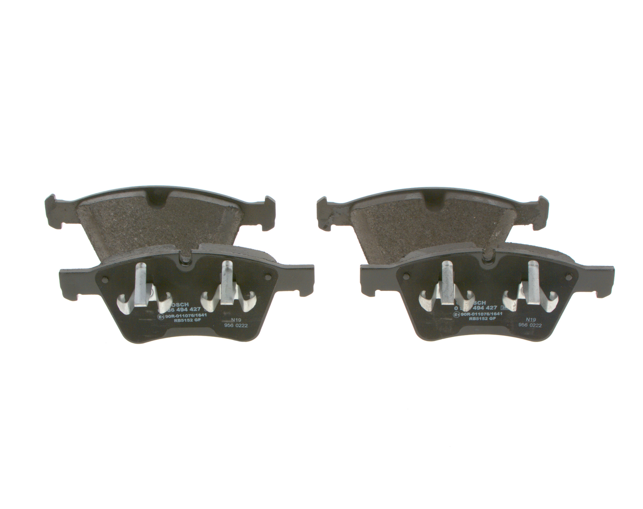 Brake Pad Set, disc brake - 0 986 494 427 BOSCH
