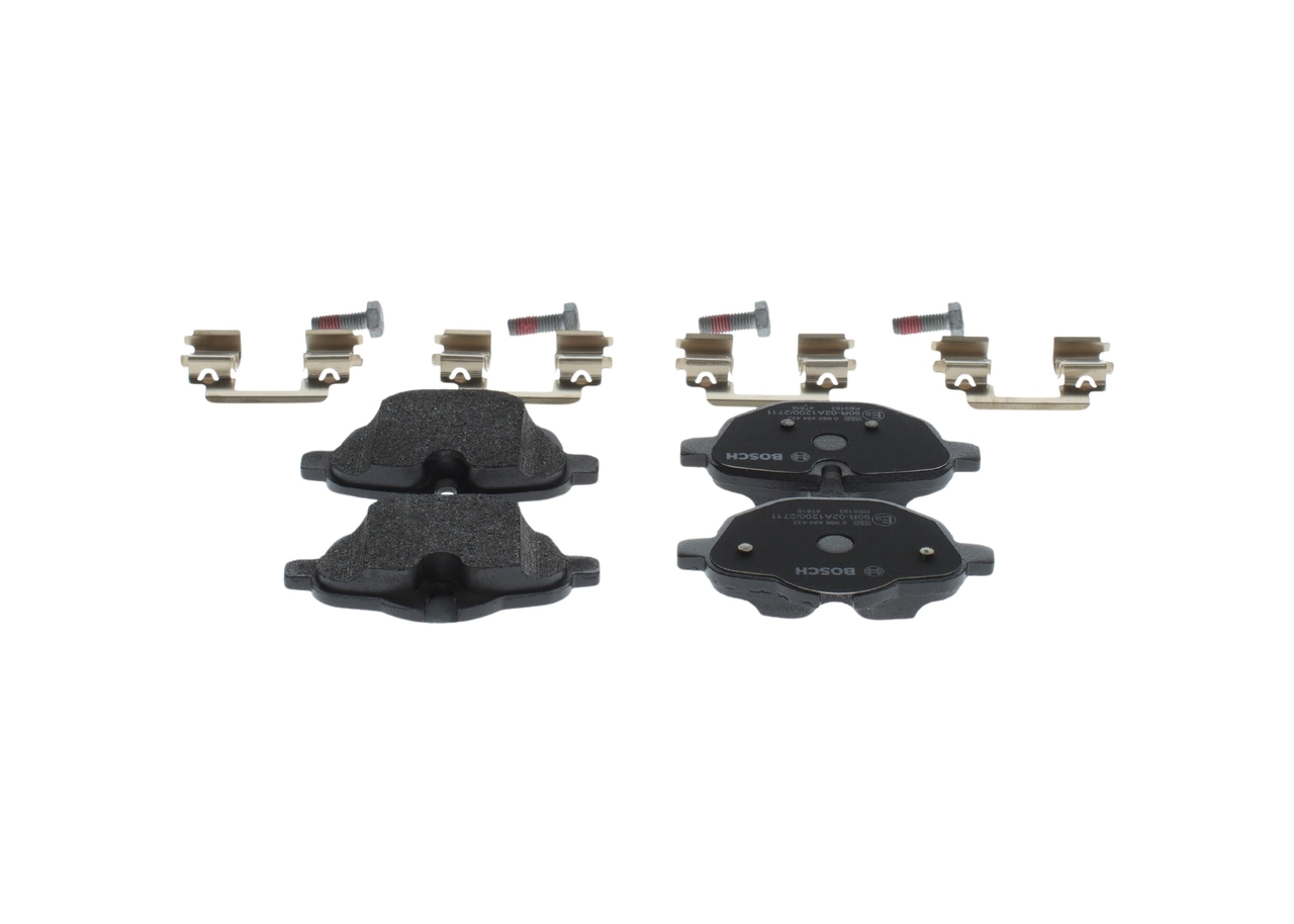 Brake Pad Set, disc brake - 0 986 494 432 BOSCH