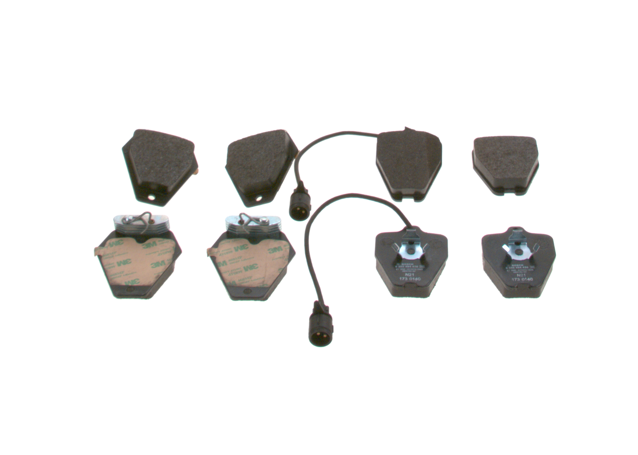 Kit pastiglie freno, Freno a disco - 0 986 494 436 BOSCH
