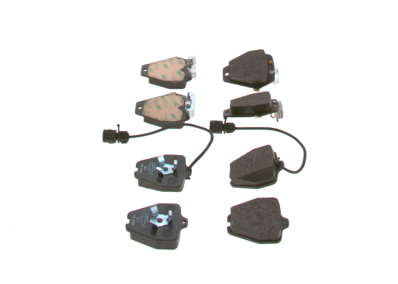 Brake Pad Set, disc brake - 0 986 494 436 BOSCH