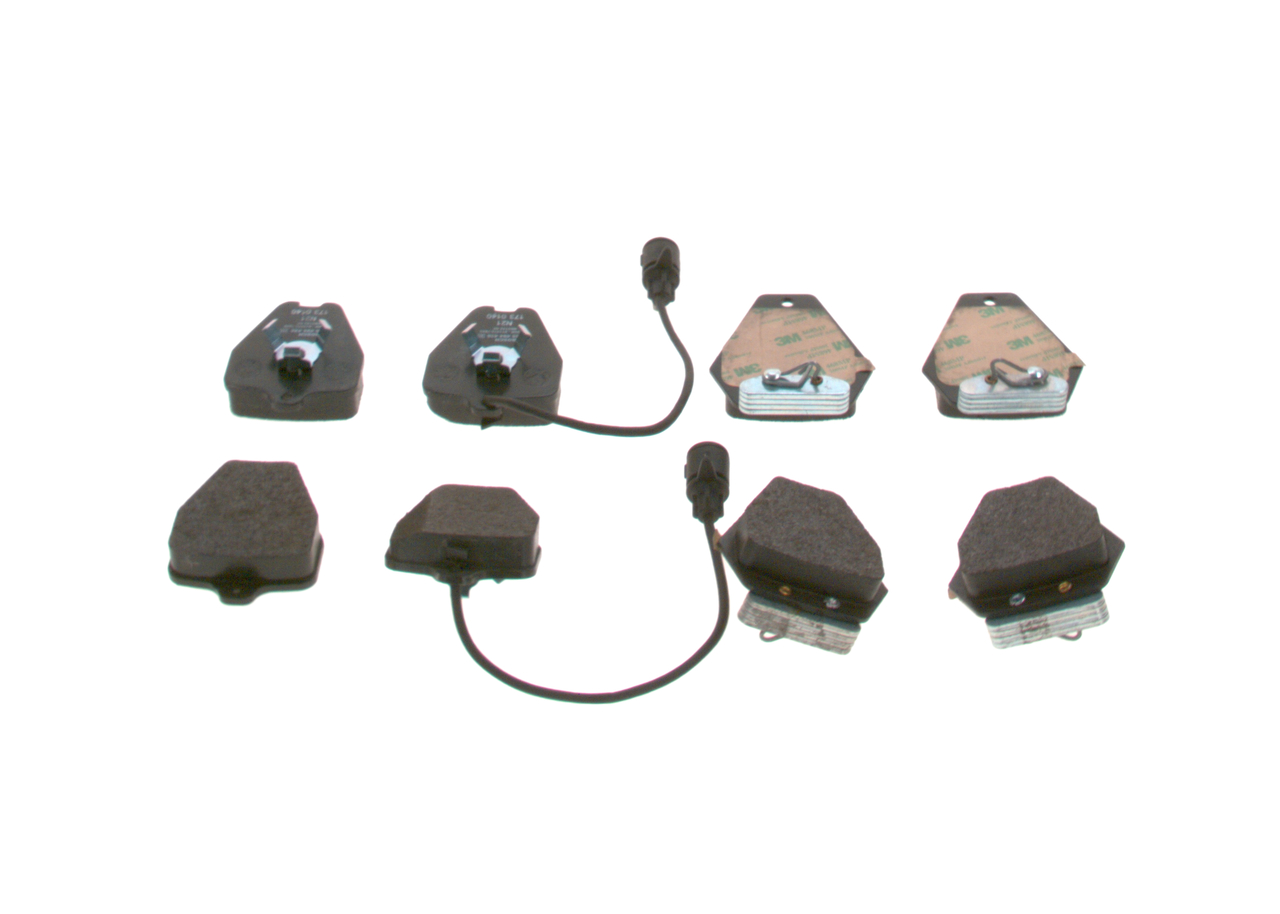 Brake Pad Set, disc brake - 0 986 494 436 BOSCH