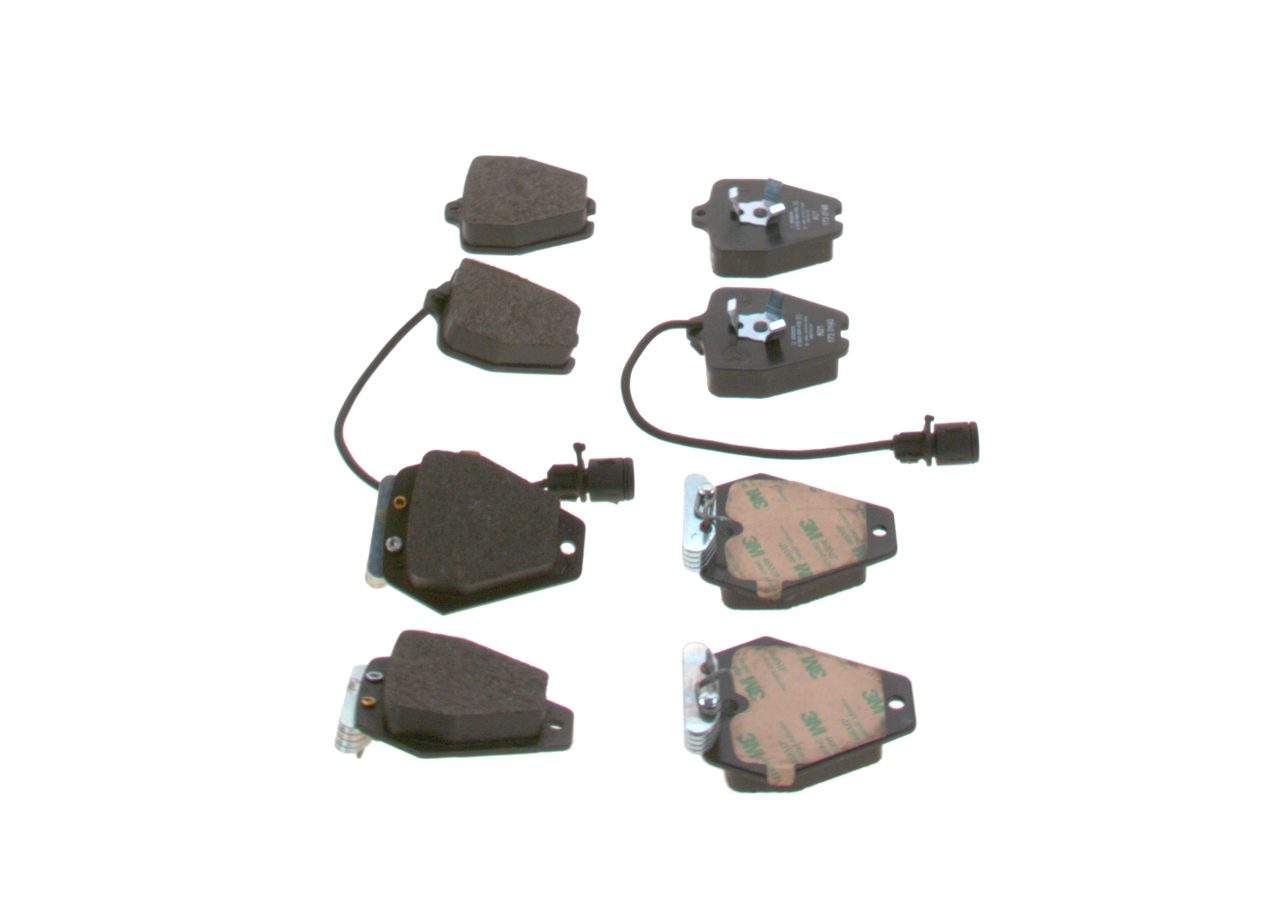 Brake Pad Set, disc brake - 0 986 494 436 BOSCH
