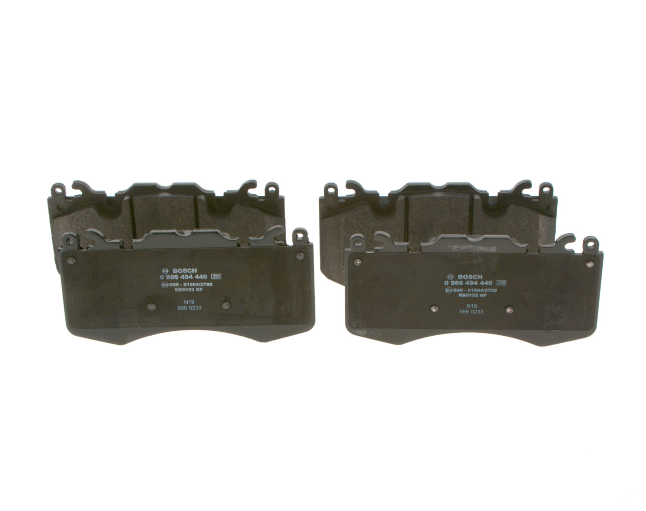 Brake Pad Set, disc brake - 0 986 494 440 BOSCH