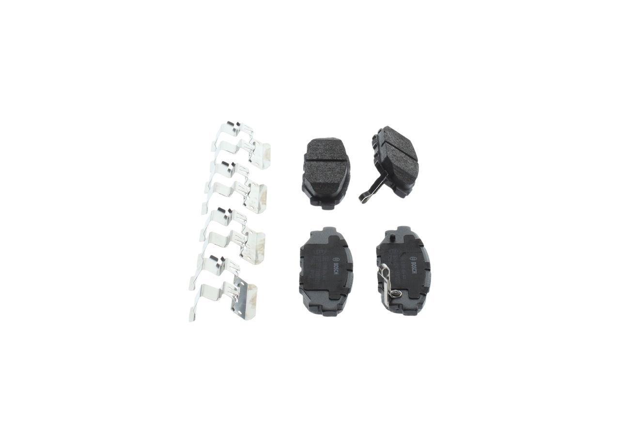 Brake Pad Set, disc brake - 0 986 494 444 BOSCH