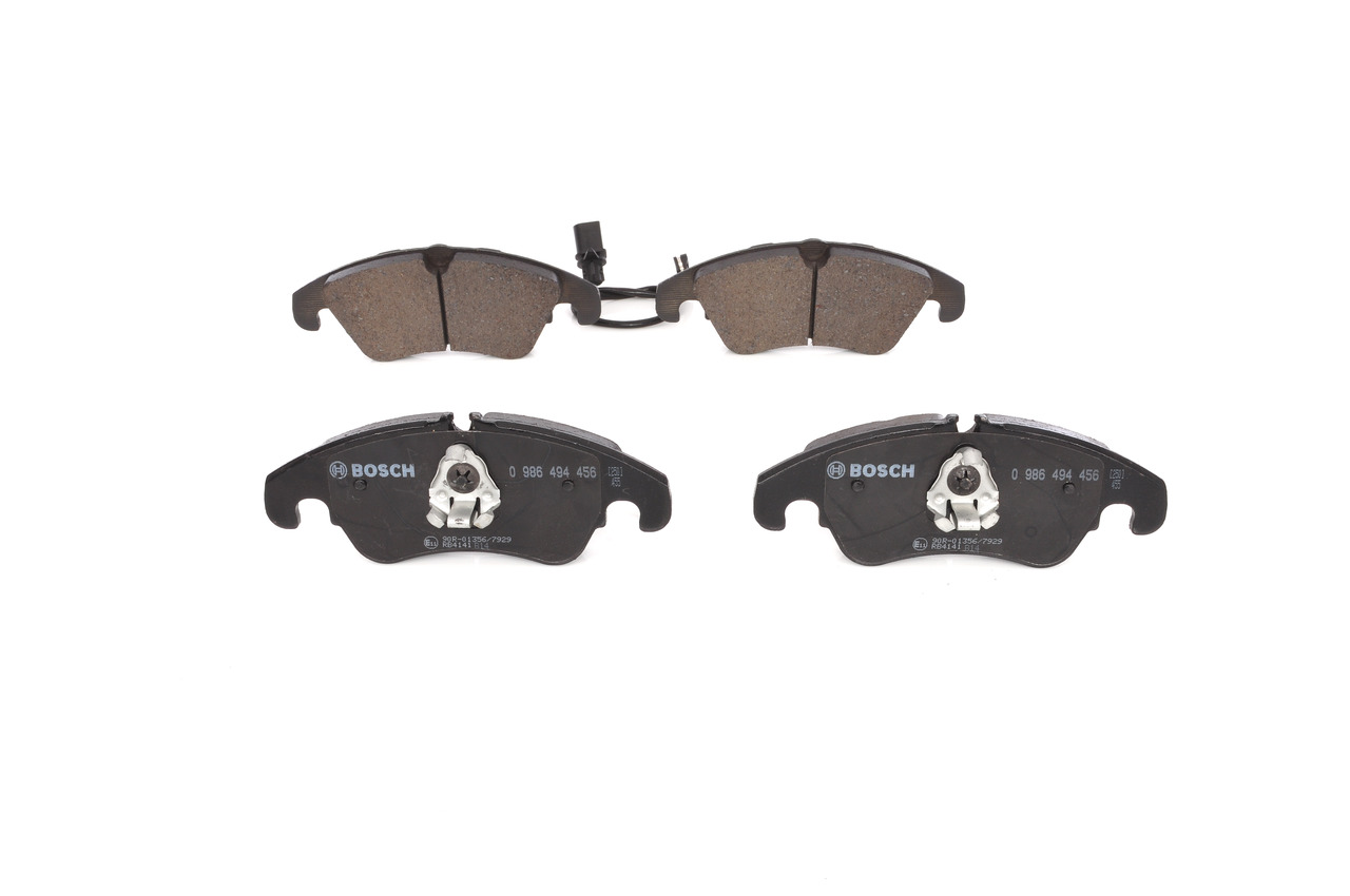 Brake Pad Set, disc brake - 0 986 494 456 BOSCH