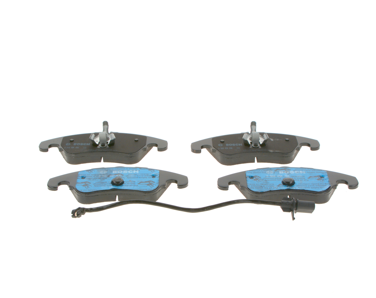 Brake Pad Set, disc brake - 0 986 494 456 BOSCH