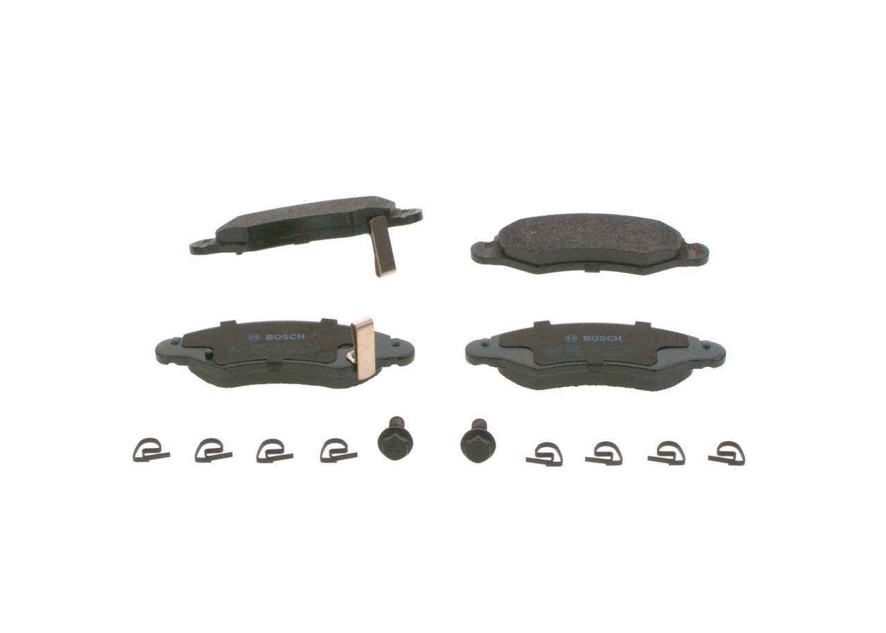 Brake Pad Set, disc brake - 0 986 494 458 BOSCH