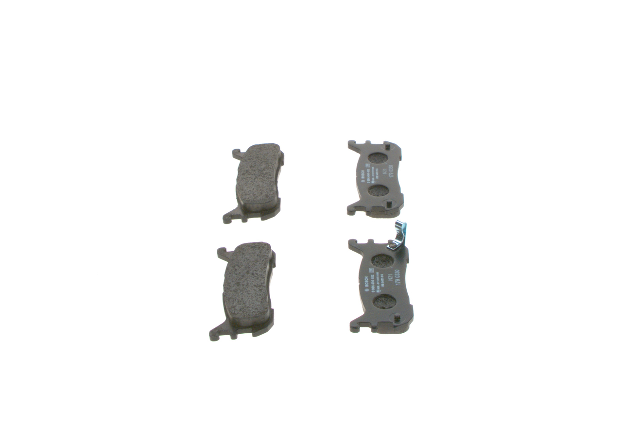 Brake Pad Set, disc brake - 0 986 494 482 BOSCH