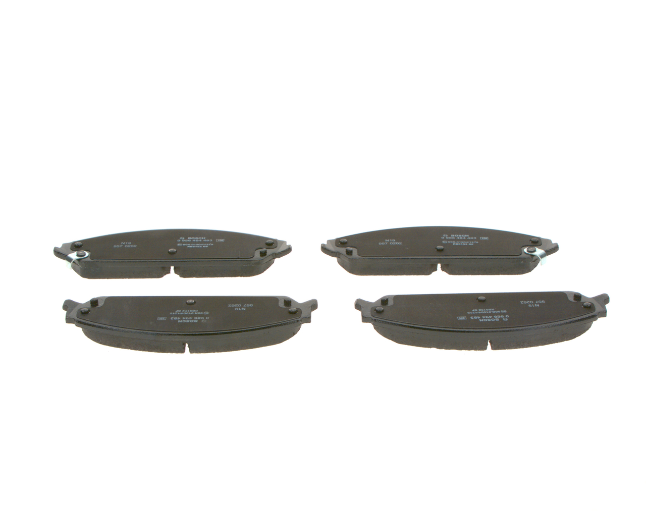 Kit pastiglie freno, Freno a disco - 0 986 494 483 BOSCH