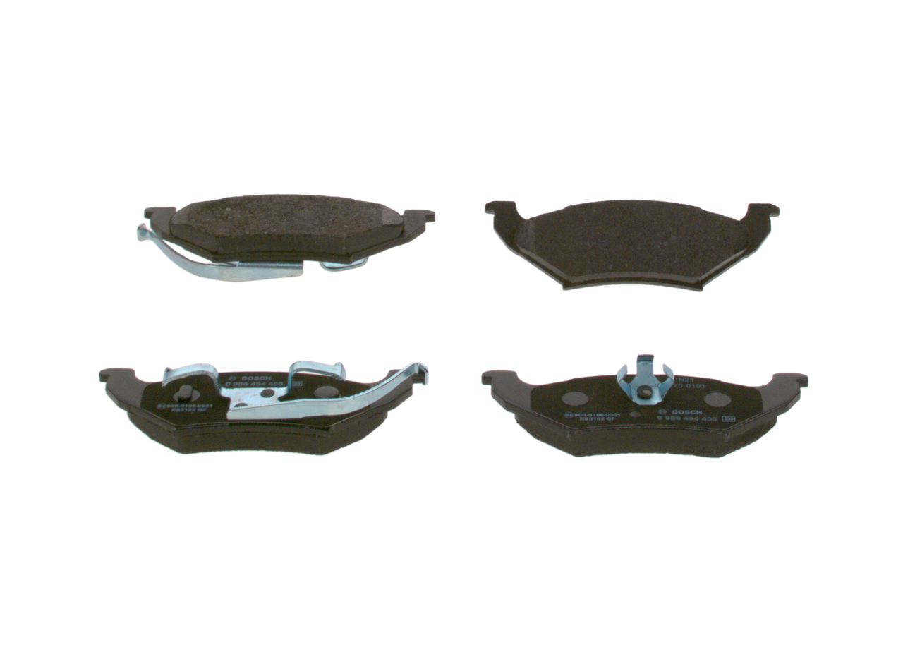 Kit pastiglie freno, Freno a disco - 0 986 494 495 BOSCH