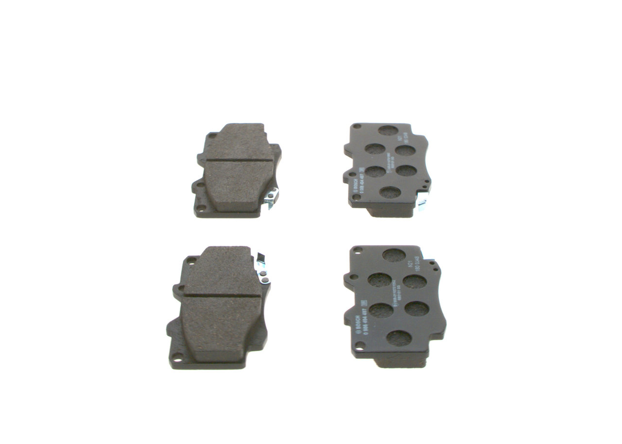 Brake Pad Set, disc brake - 0 986 494 497 BOSCH