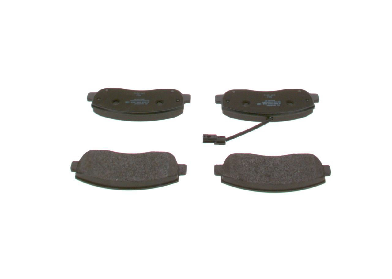 Brake Pad Set, disc brake - 0 986 494 498 BOSCH