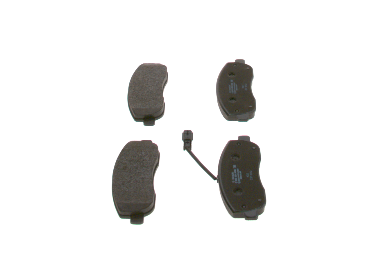Brake Pad Set, disc brake - 0 986 494 498 BOSCH