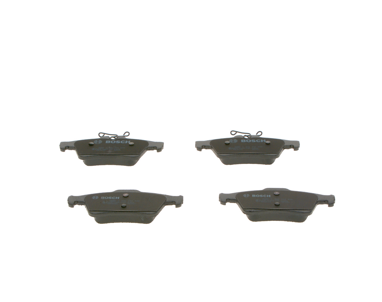 Brake Pad Set, disc brake - 0 986 494 528 BOSCH