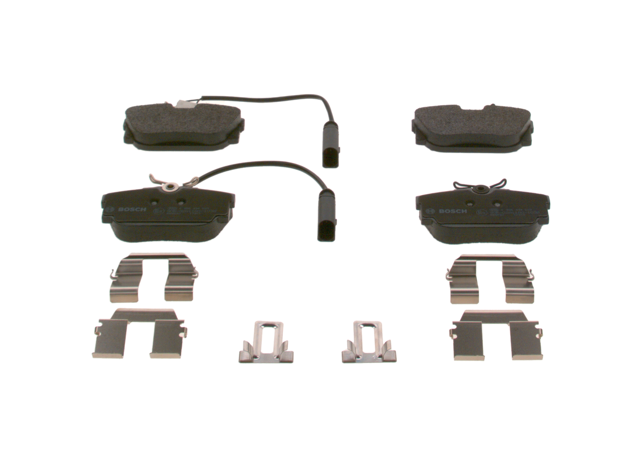 Brake Pad Set, disc brake - 0 986 494 529 BOSCH