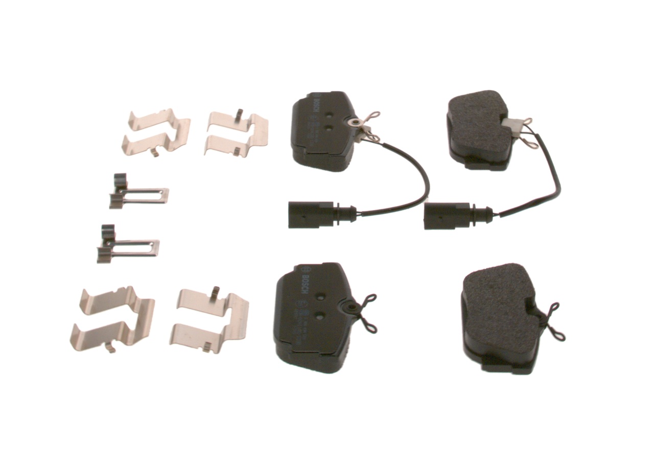 Brake Pad Set, disc brake - 0 986 494 529 BOSCH