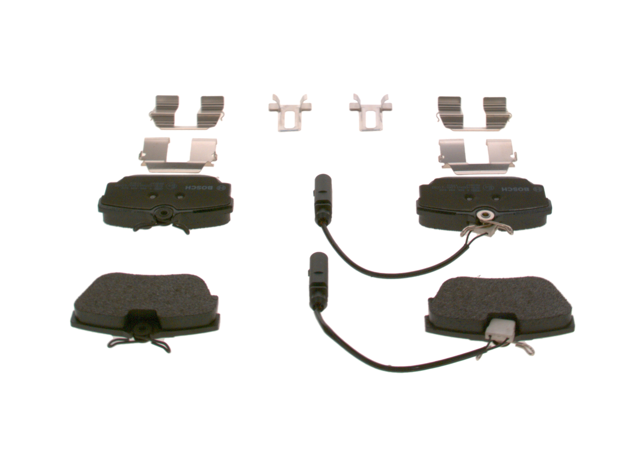 Brake Pad Set, disc brake - 0 986 494 529 BOSCH