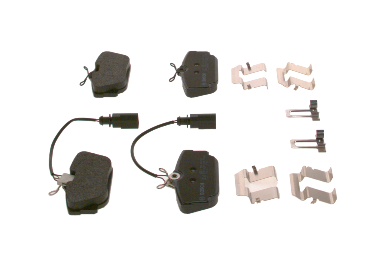 Brake Pad Set, disc brake - 0 986 494 529 BOSCH