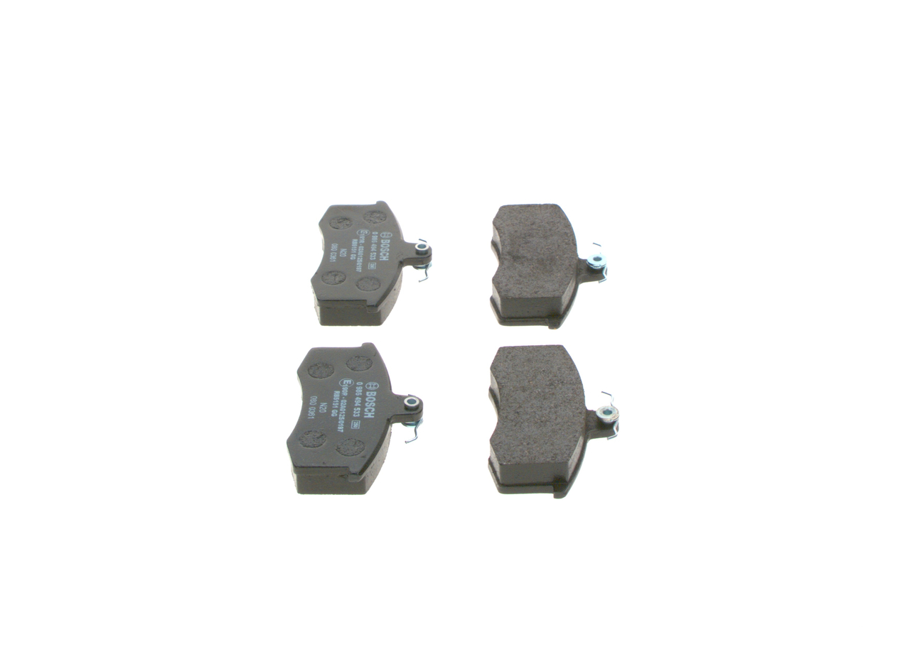 Brake Pad Set, disc brake - 0 986 494 533 BOSCH