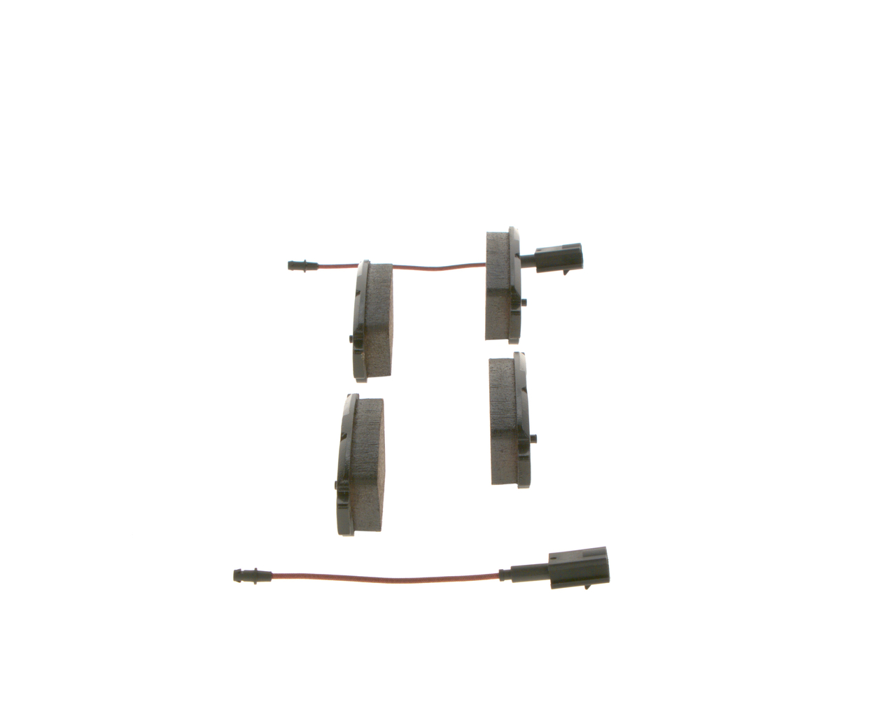 Brake Pad Set, disc brake - 0 986 494 536 BOSCH