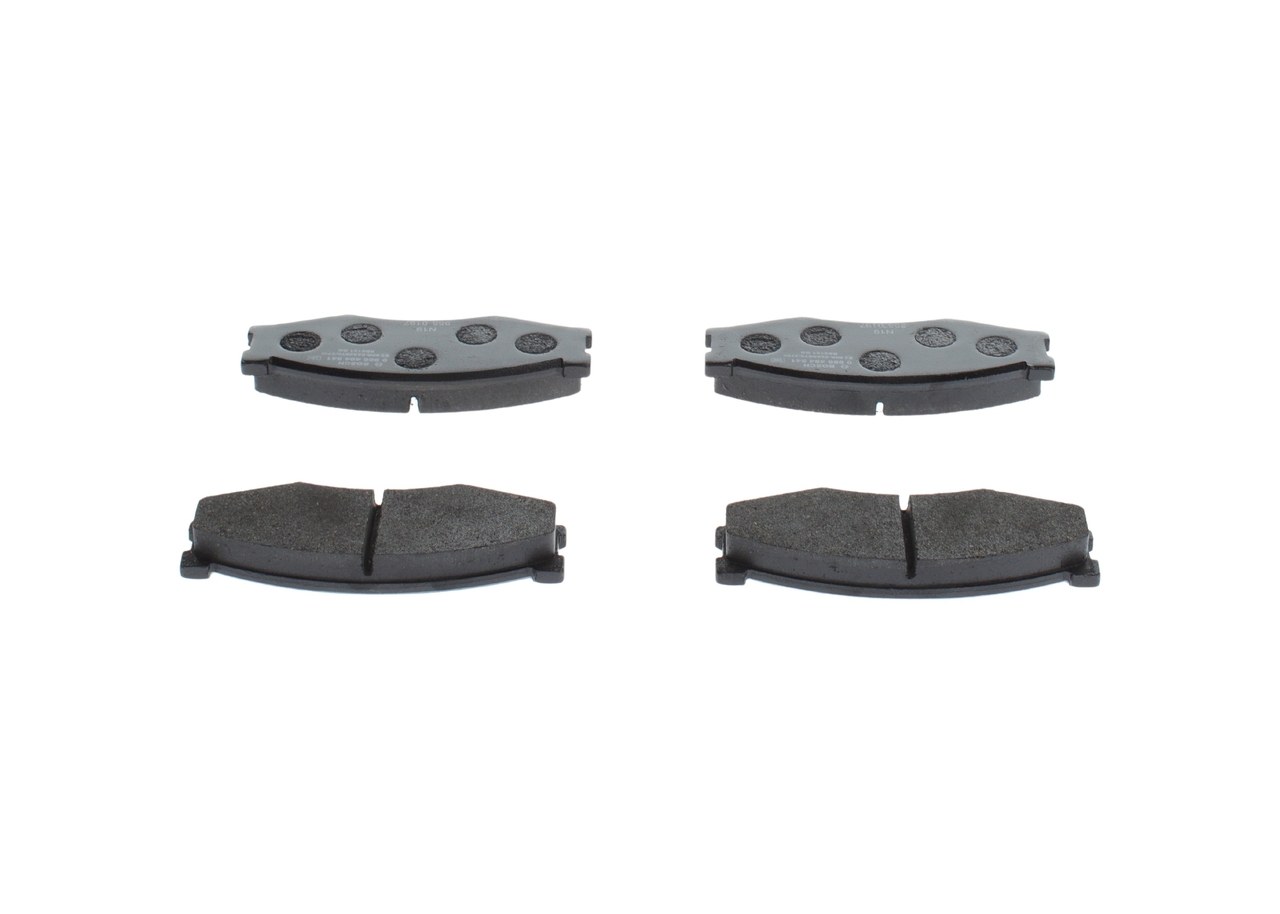 Brake Pad Set, disc brake - 0 986 494 541 BOSCH