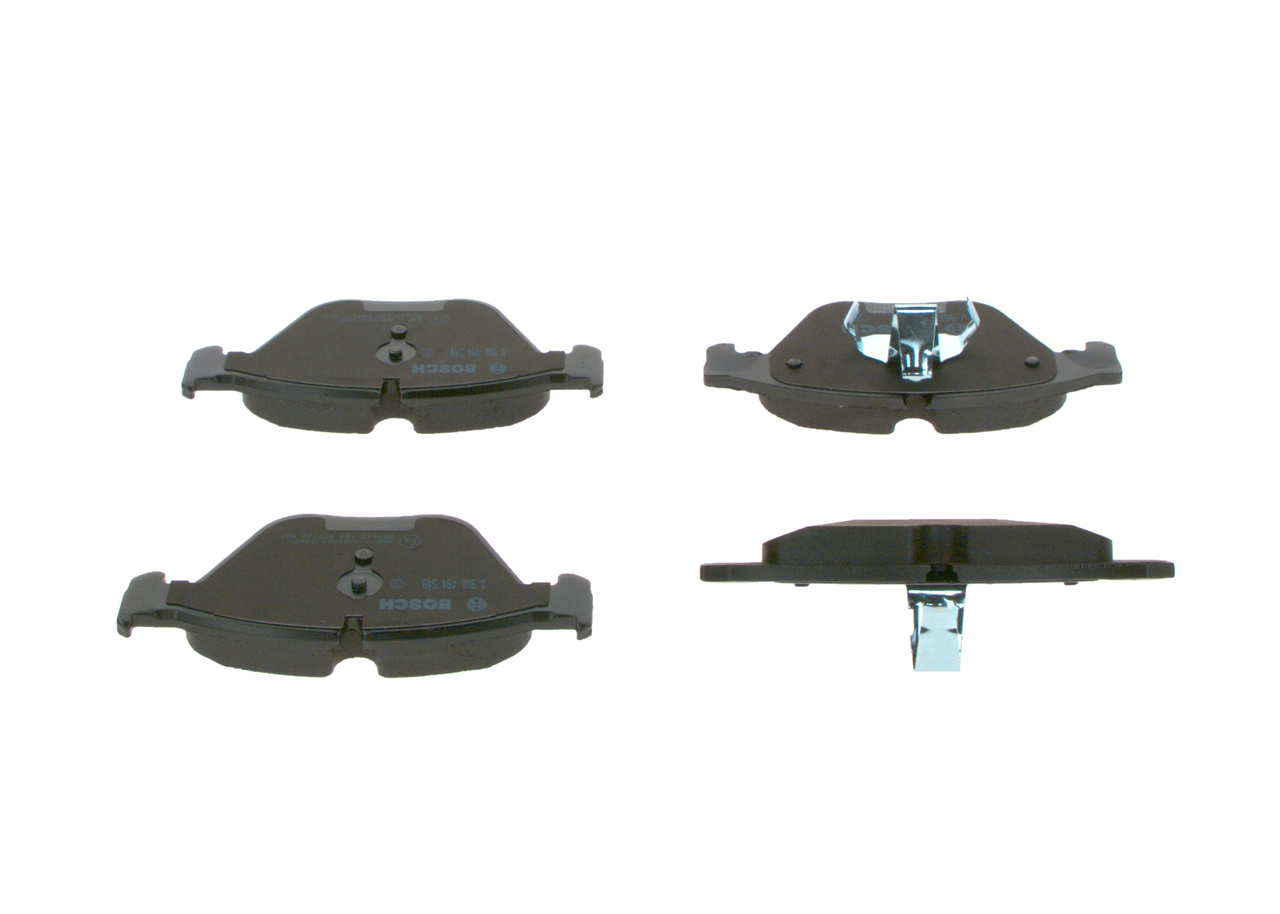 Brake Pad Set, disc brake - 0 986 494 549 BOSCH