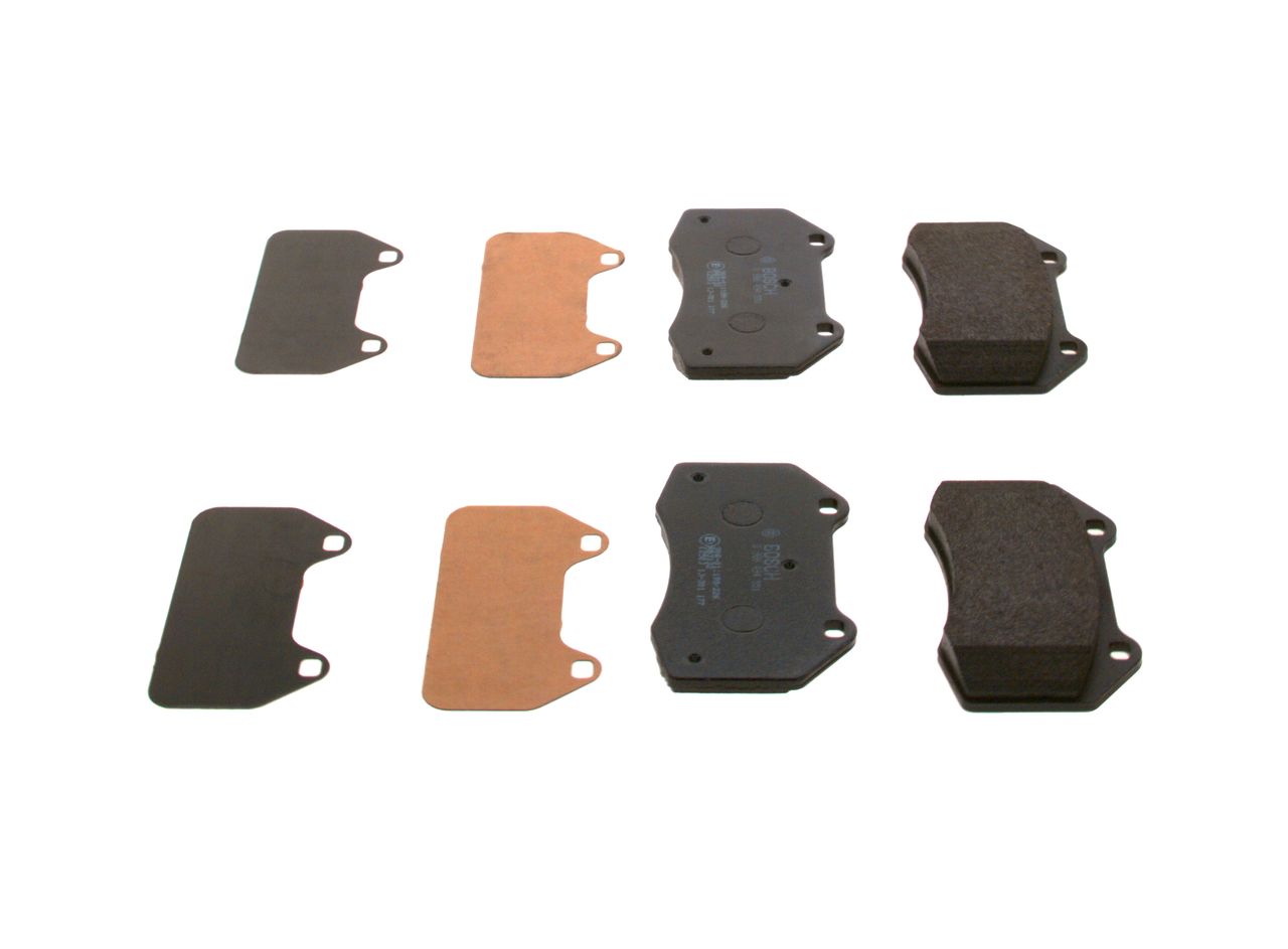 Brake Pad Set, disc brake - 0 986 494 551 BOSCH