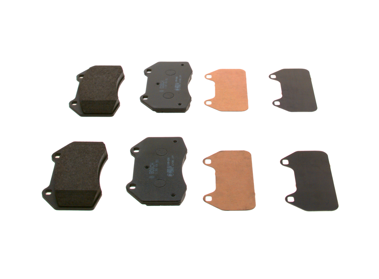 Brake Pad Set, disc brake - 0 986 494 551 BOSCH