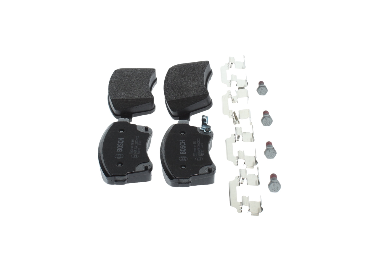Brake Pad Set, disc brake - 0 986 494 552 BOSCH