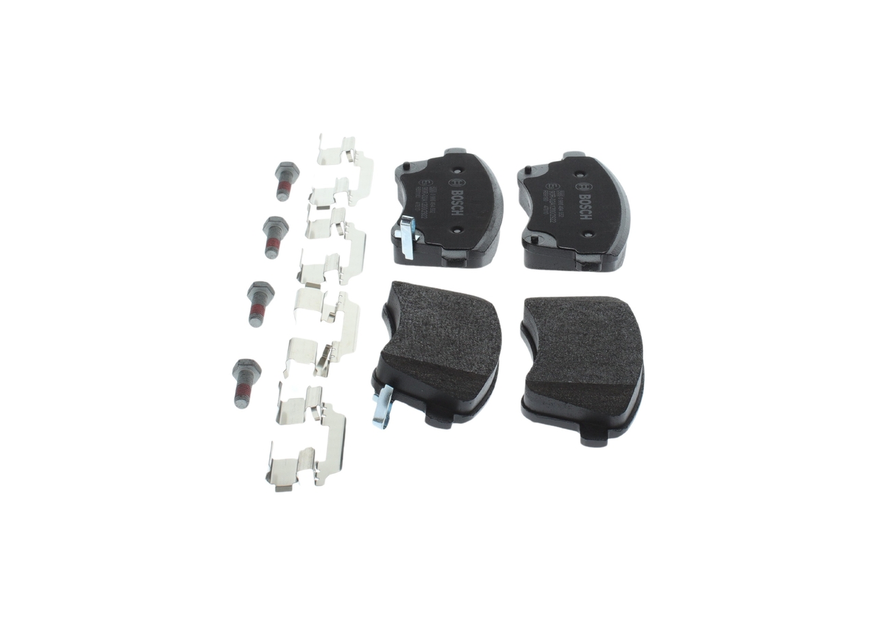 Brake Pad Set, disc brake - 0 986 494 552 BOSCH