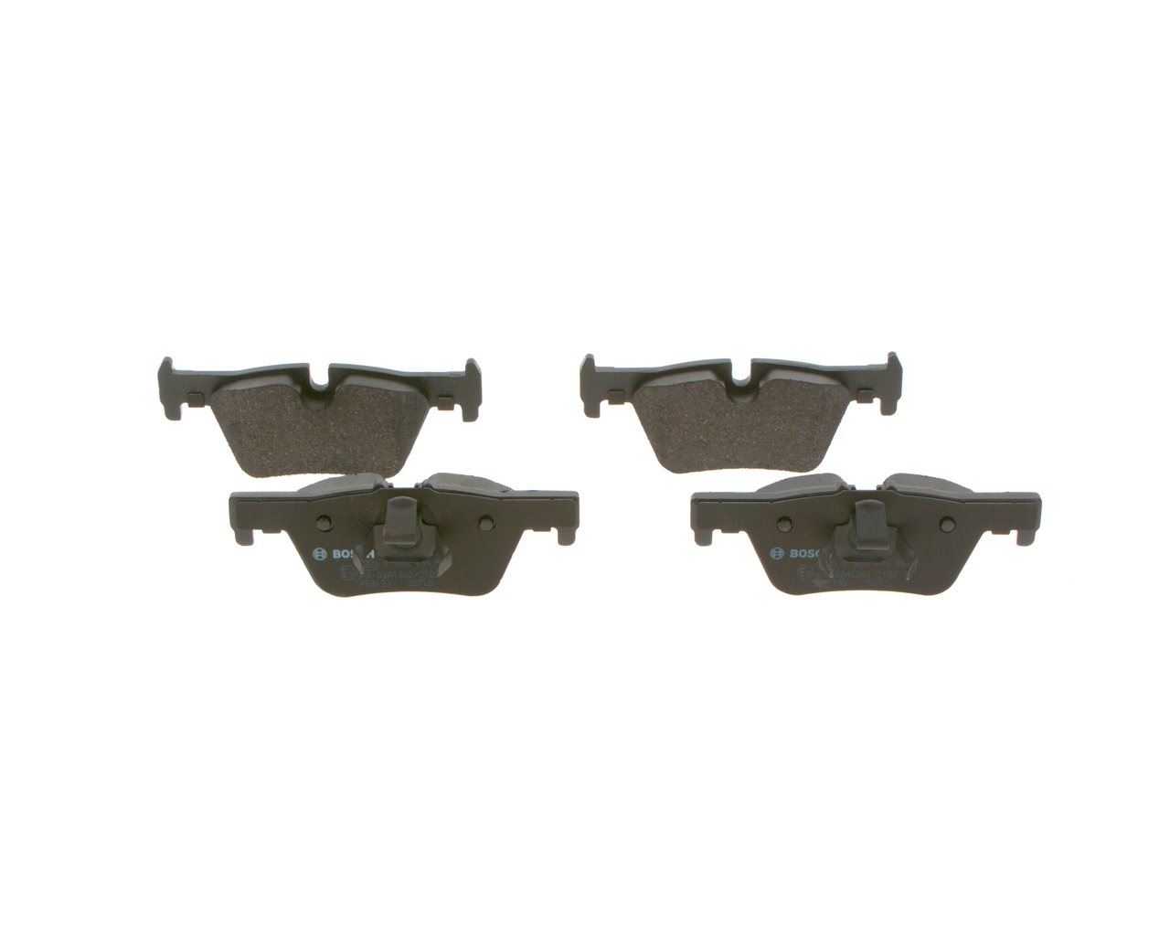 Brake Pad Set, disc brake - 0 986 494 554 BOSCH
