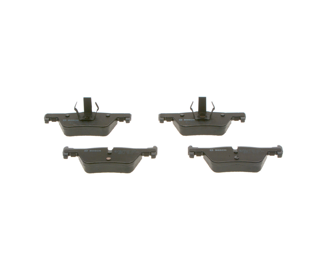 Brake Pad Set, disc brake - 0 986 494 554 BOSCH