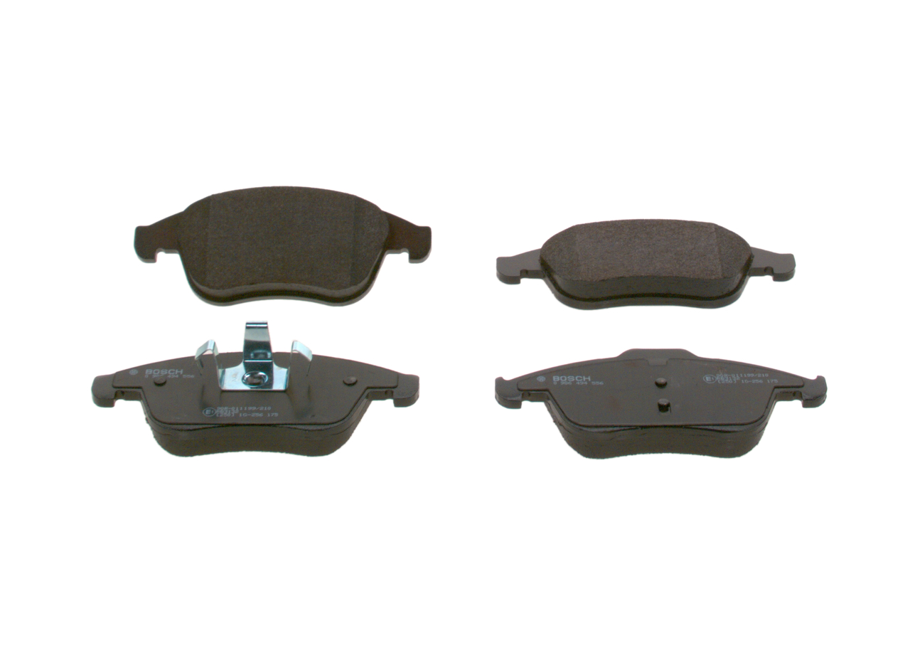 Комплект тормозных колодок, дисковый тормоз - 0 986 494 556 BOSCH