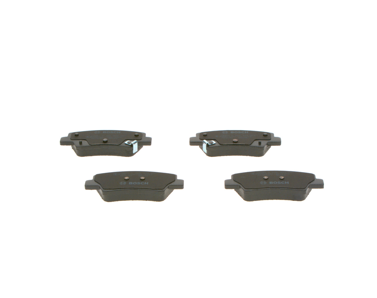 Brake Pad Set, disc brake - 0 986 494 557 BOSCH