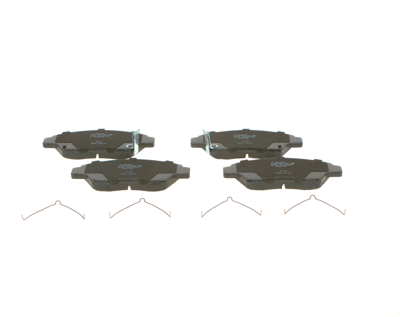 Brake Pad Set, disc brake - 0 986 494 562 BOSCH