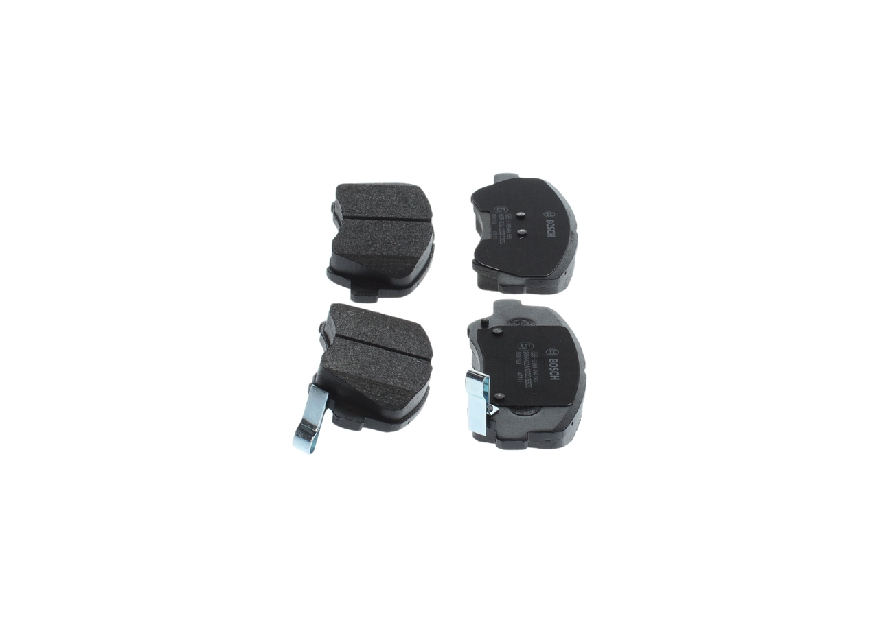 Brake Pad Set, disc brake - 0 986 494 563 BOSCH