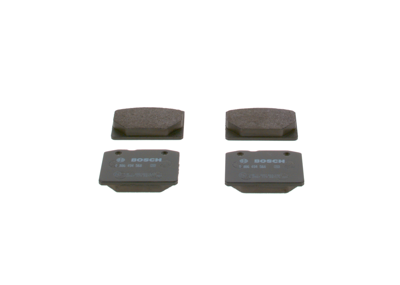 Kit pastiglie freno, Freno a disco - 0 986 494 568 BOSCH